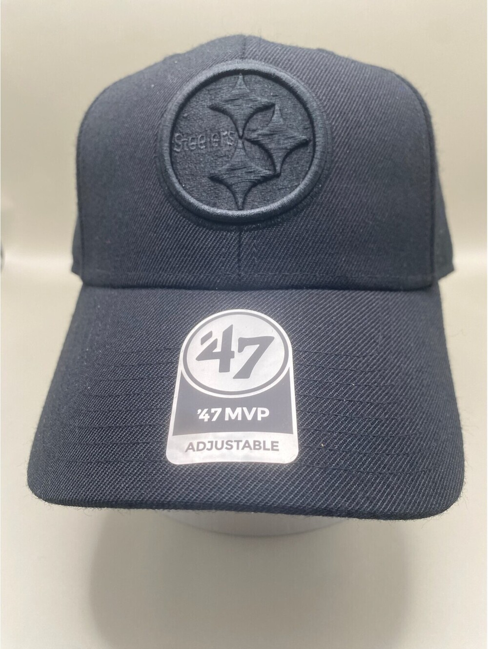 NFL Pittsburgh Steelers - ’47 Brand MVP Adjustable Hat – Black